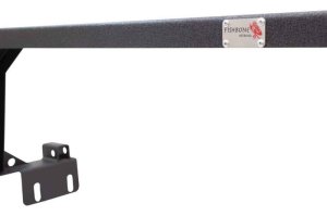 Toyota Tundra Truck Bed Rack - Fishbone Offroad - Half Height Tackle Rack - Black - `05-`22